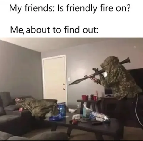 Friendly Fire Test