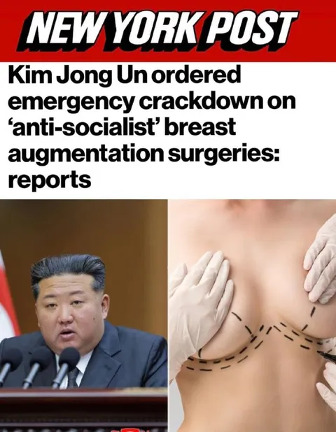 Kim Jong Un Breast Crackdown
