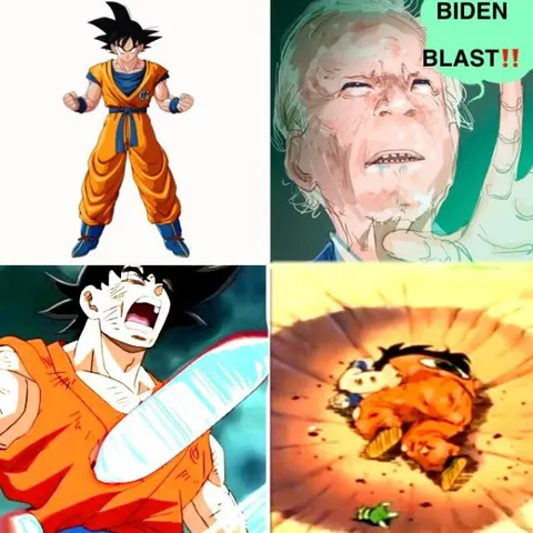 Biden Blast Goku Attack
