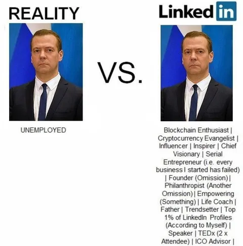 Reality Versus LinkedIn Medvedev