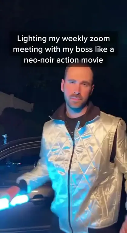Weekly Zoom Meeting as Neo-Noir