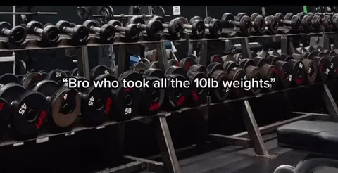 Who Took All the 10lb Weights