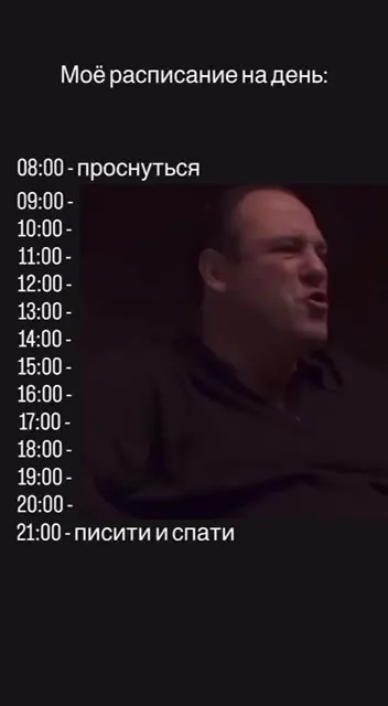 Моё расписание на день