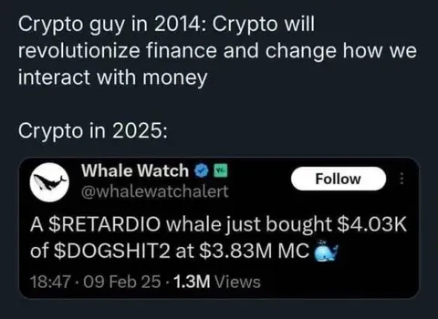 Crypto in 2014 vs 2025