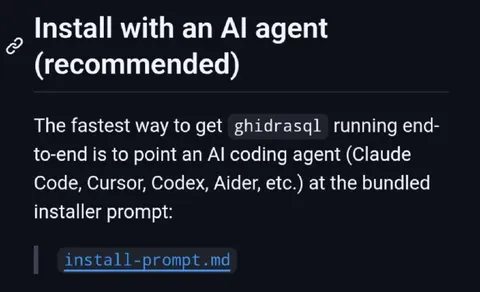 Install with an AI Agent