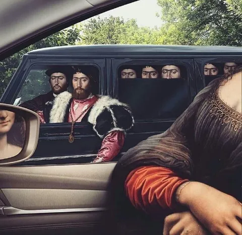 Ренессансная банда подъехала