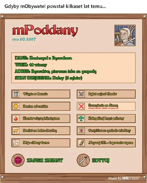 mPoddany w średniowieczu