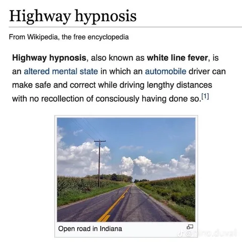 Highway Hypnosis Wikipedia Parody
