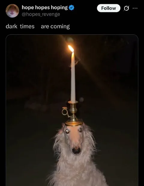 Dark Times Are Coming