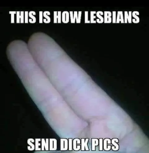 This Is How Lesbians Send Dick Pics