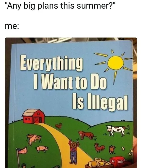 Everything I Want to Do Is Illegal