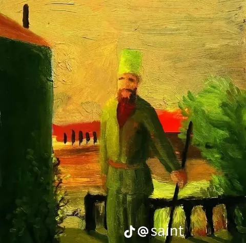 Зелёный рыцарь у ворот