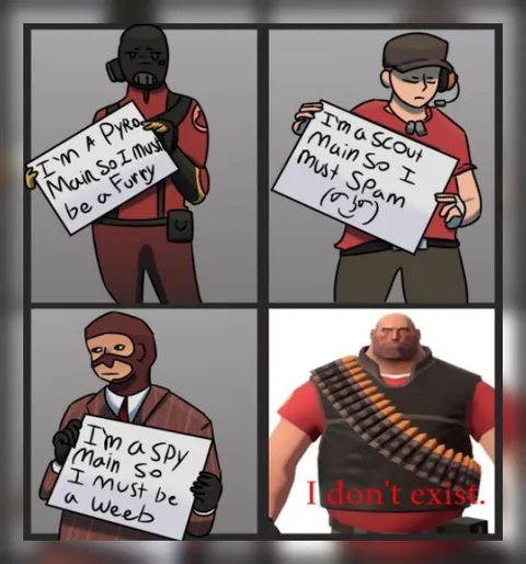 Team Fortress 2 Main Stereotypes