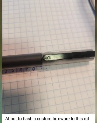 Custom Firmware Pen Flash