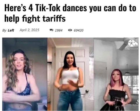 TikTok Dances Fight Tariffs