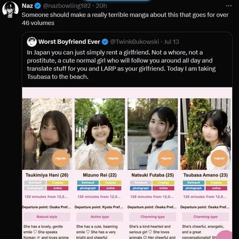 46-Volume Girlfriend Manga
