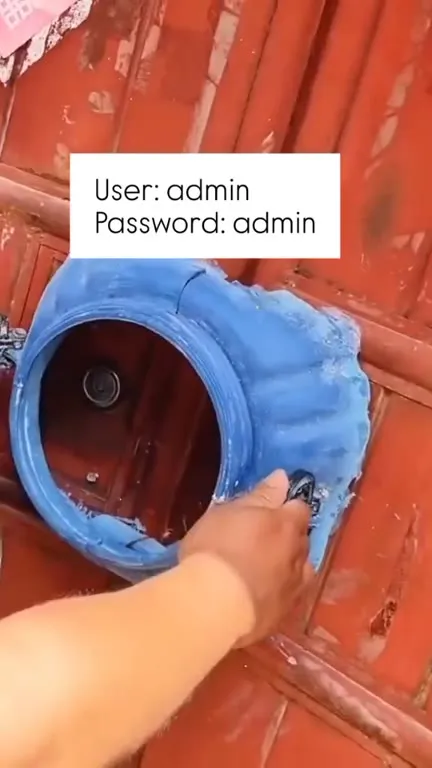 Admin Password Door Lock