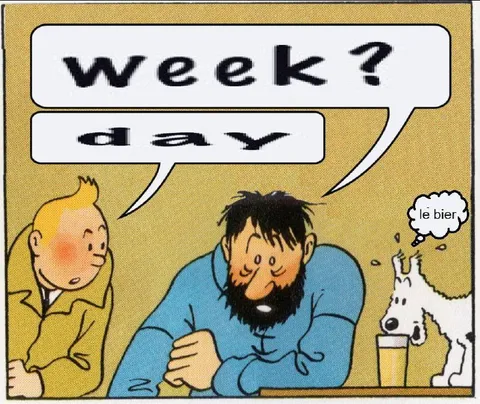Weekday Confusion