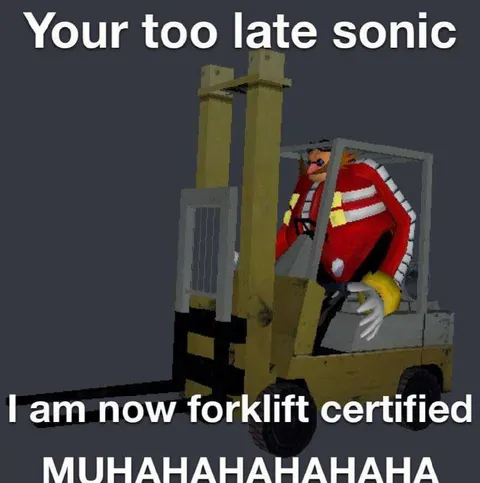 Eggman Forklift Certified