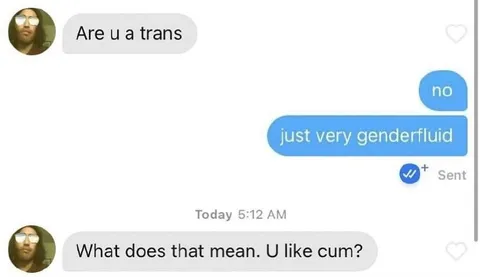 Very Genderfluid Misunderstanding