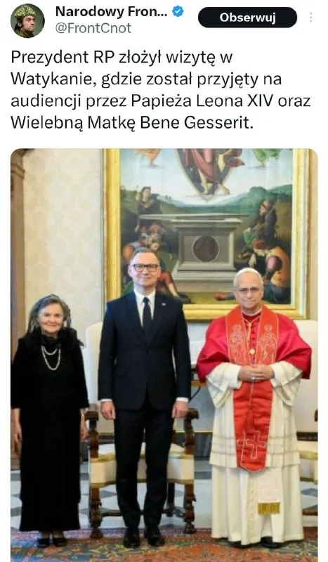 Prezydent u Bene Gesserit