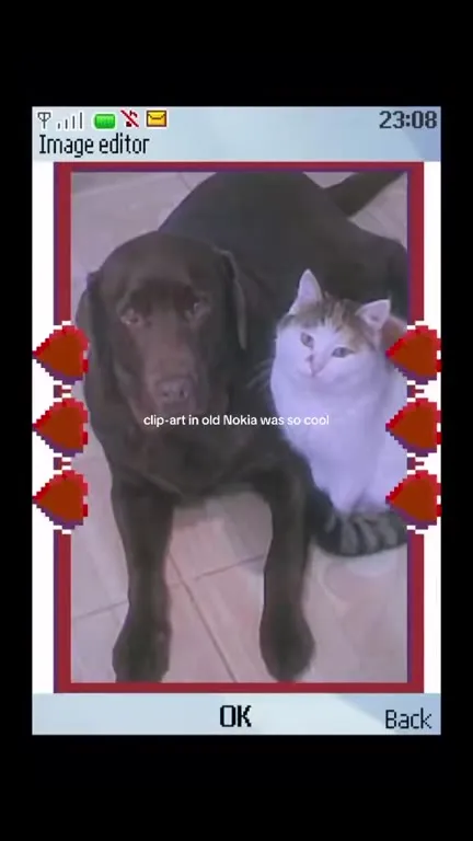Old Nokia Clip-Art Glow-Up