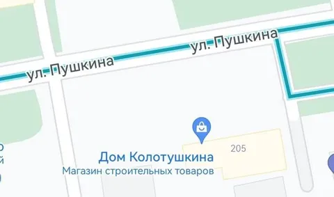 Дом Колотушкина на улице Пушкина