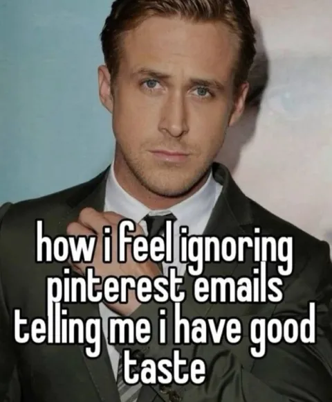 Ignoring Pinterest Compliments