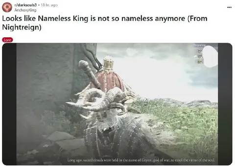 Nameless King Is Not Nameless