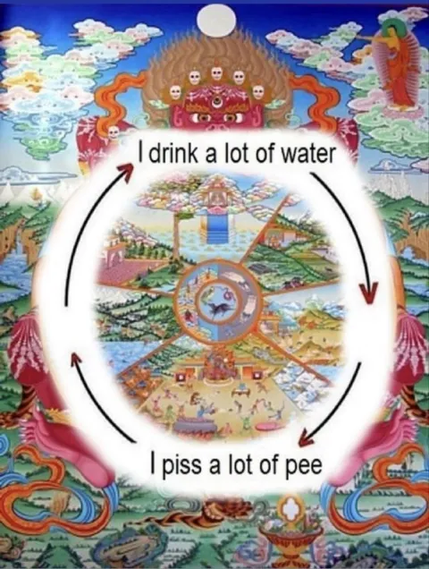 I Drink Water, I Piss Pee