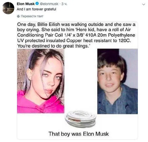 Billie Eilish Meets Elon Musk