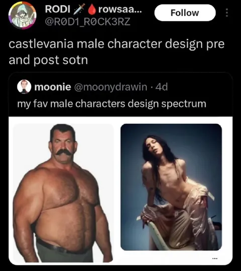 Castlevania Male Design Spectrum