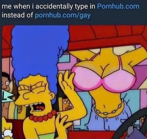 Accidentally Typing Pornhub
