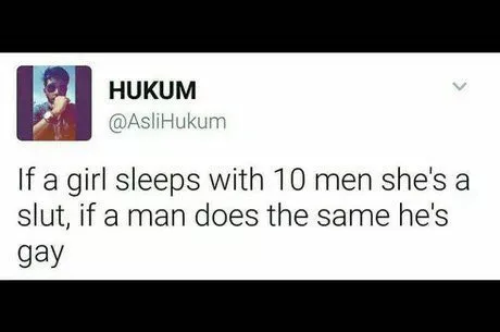 Double Standards About Sex