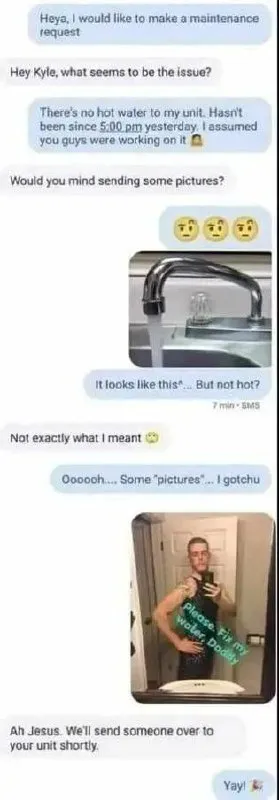 Maintenance Request Misunderstanding