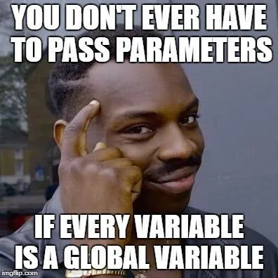 Global Variable Parameters