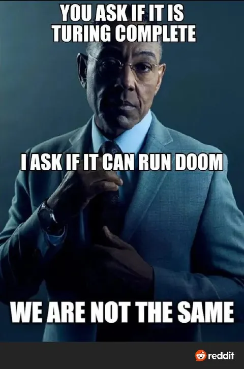 Can Run Doom, Not the Same