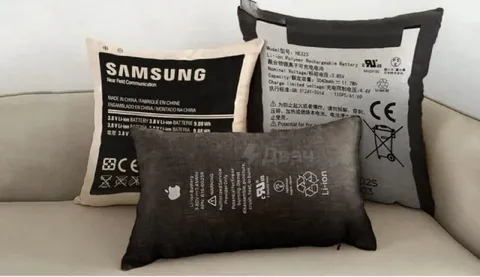 Samsung Apple Battery Couch
