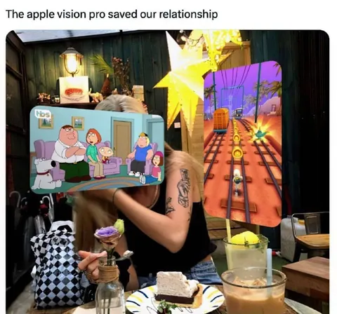 Apple Vision Pro Saved Relationship