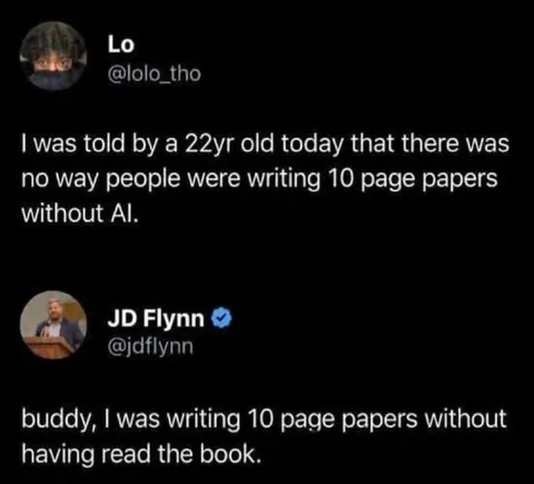 Writing Papers Without Reading