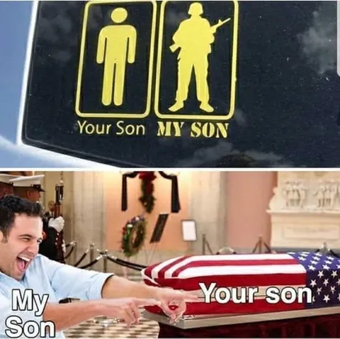 Your Son My Son Funeral Joke