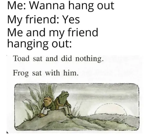 Hanging Out Doing Nothing