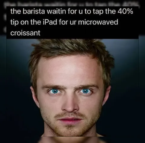 Barista Waiting for the Tip