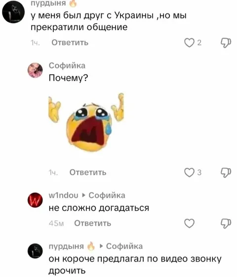 Друг предложил дрочить по видеосвязи