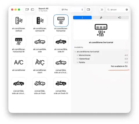 Air Conditioner Not Available in EU