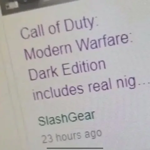 Dark Edition Includes Real Nig