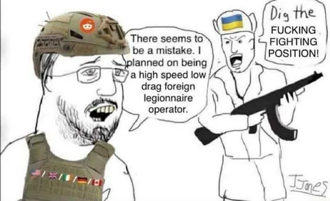 Foreign Legionnaire Fighting Position