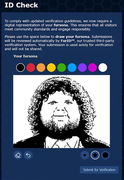 Fursona Verification Drawing