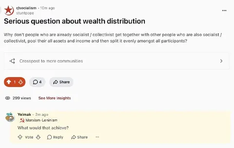 Serious Wealth Distribution Question