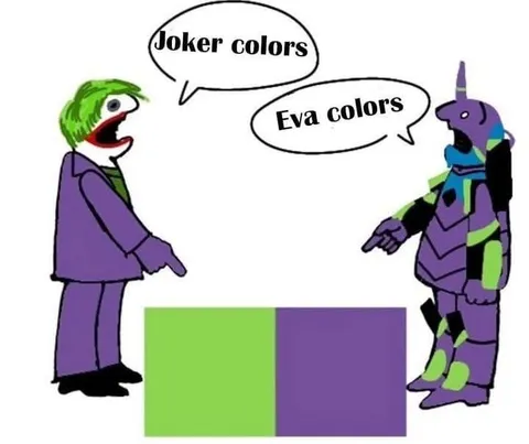 Joker Colors vs Eva Colors
